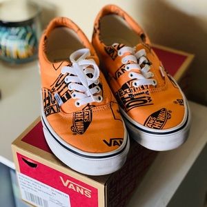Tangerine Vans Era Shoe